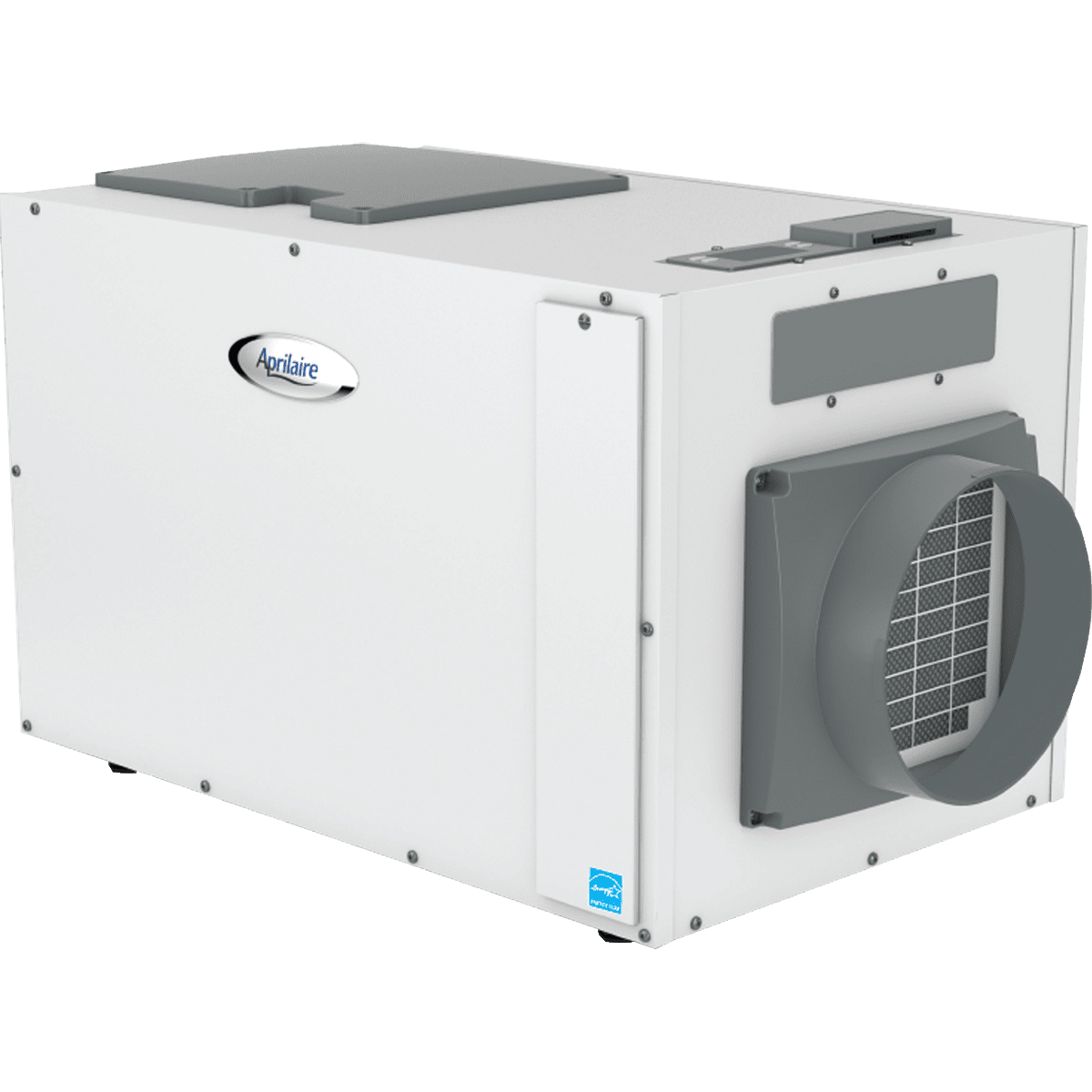 Aprilaire E130 130 Pint Energy Star Whole House Dehumidifier - Left Angle View