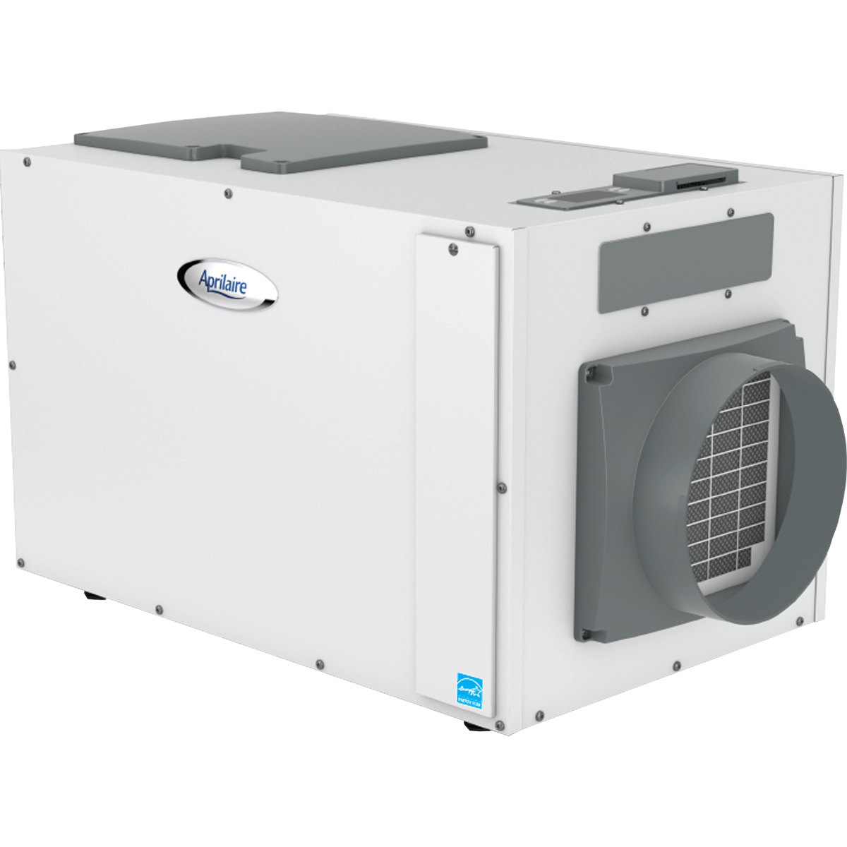 Aprilaire E130 130 Pint Energy Star Whole House Dehumidifier - Left Angle View