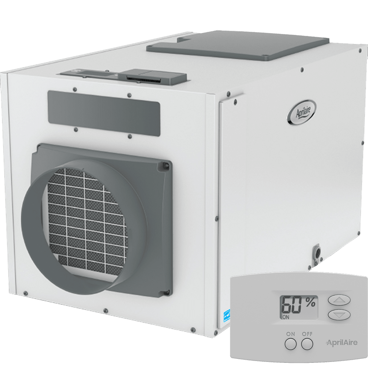 Aprilaire E130 130 Pint Energy Star Whole House Dehumidifier + Wall Mount Control