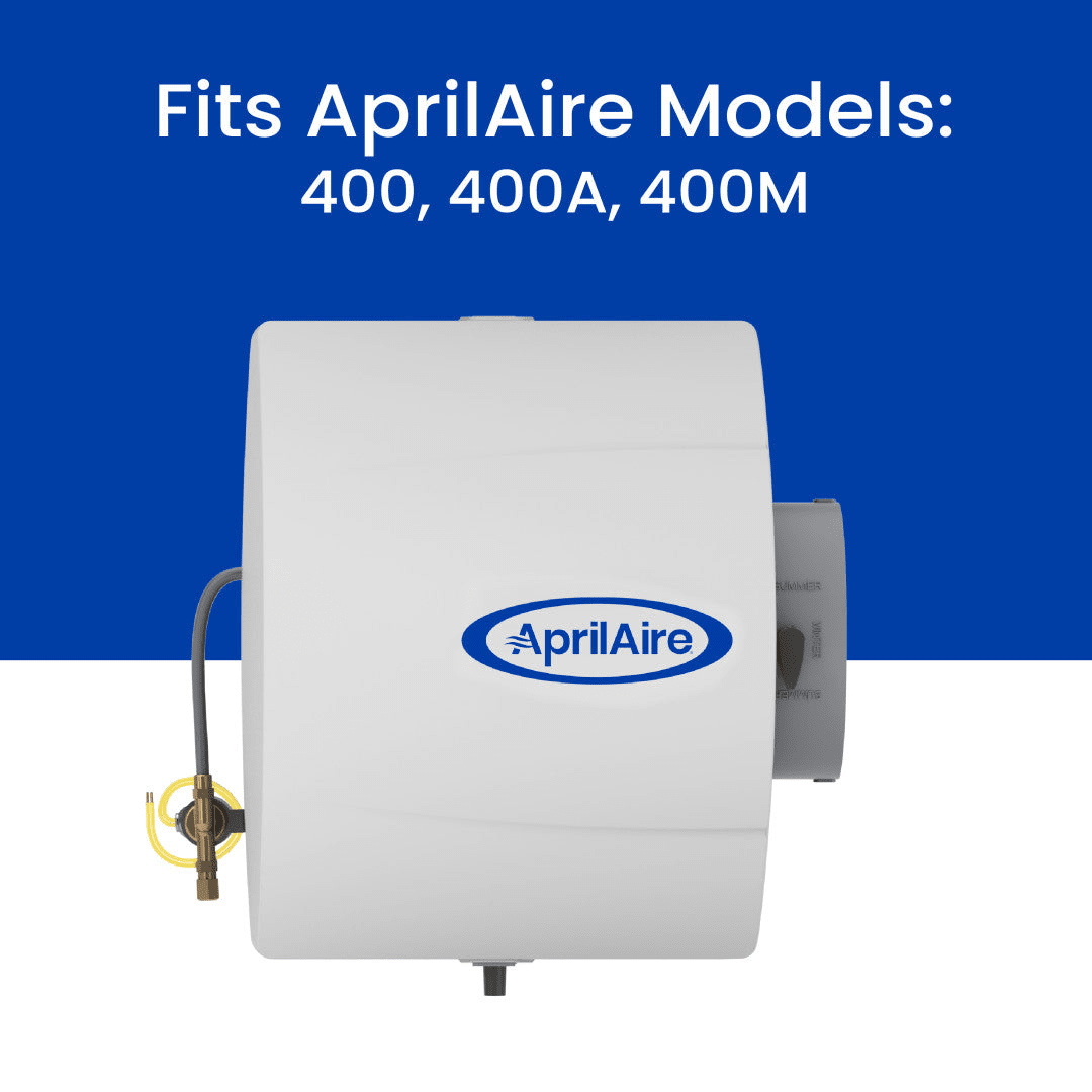 Aprilaire H445EZ1A Humidifier Filter/Water Panel Assembly Replacement Kit for Models: 400, 400A, 400M (2-pack) - Infographic 4