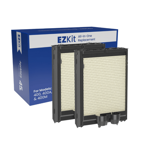 Aprilaire H445EZ1A Humidifier Filter/Water Panel Assembly Replacement Kit for Models: 400, 400A, 400M (2-pack) - Main
