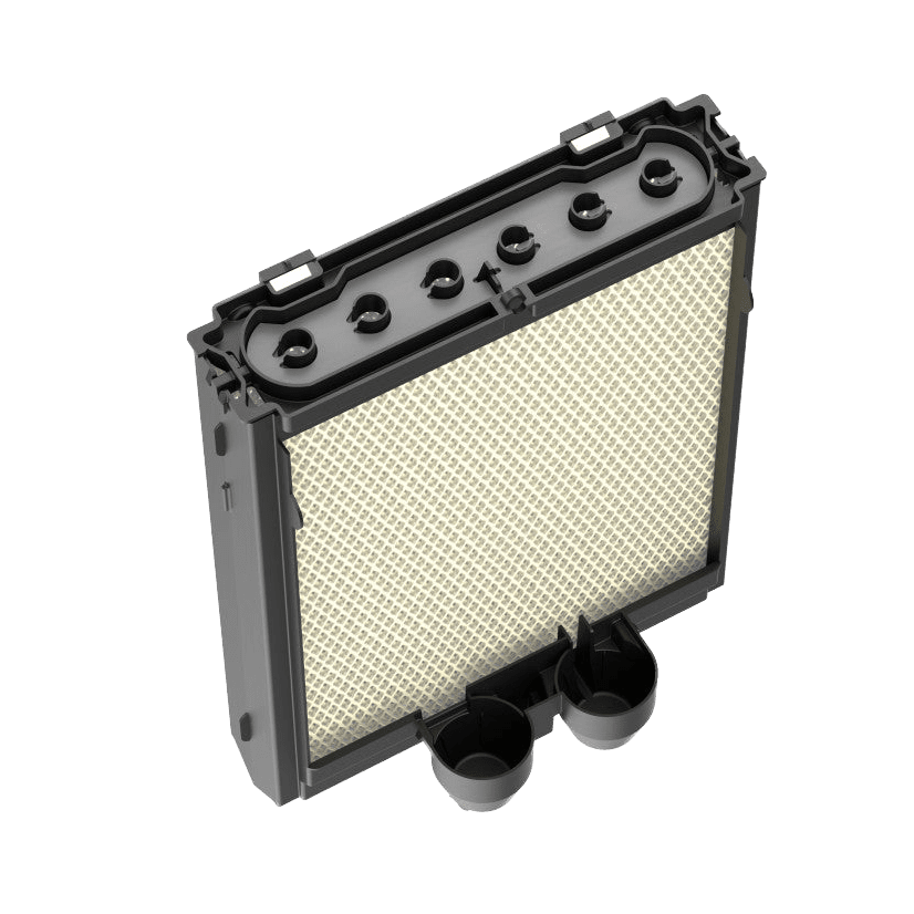 Aprilaire H445EZ1A Humidifier Filter/Water Panel Assembly Replacement Kit for Models: 400, 400A, 400M (2-pack) - Top