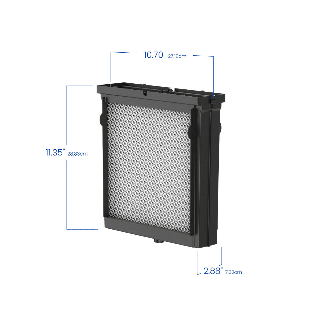Aprilaire H510EZ1A EZKit Humidifier Filter/Water Panel Assembly Replacement Kit for Models: 500, 500A, & 500M - Dimensions