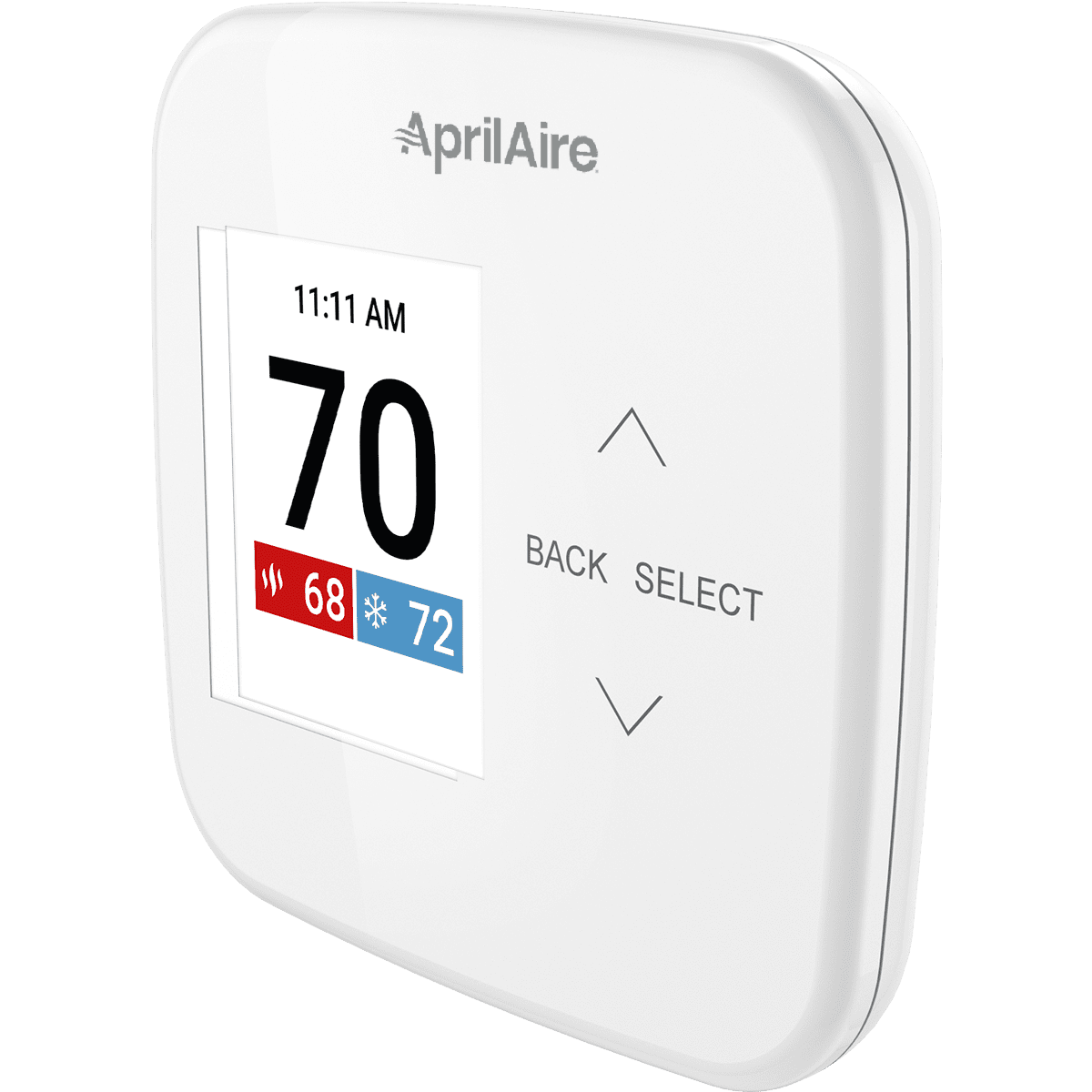 Aprilaire Programmable Multi-Stage Universal Thermostat - Angle View
