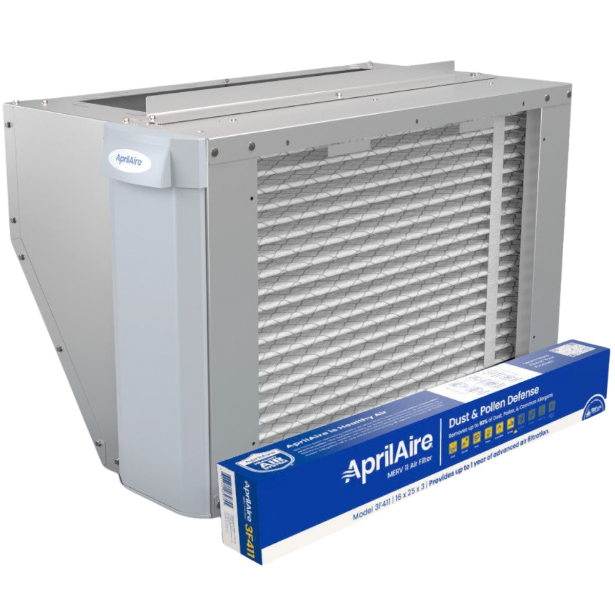 Aprilaire U161/U171 16x25-Inch MERV 11 TriPure 3-Inch Filtration Easy Install Return Drop Air Cleaner U161 - Main