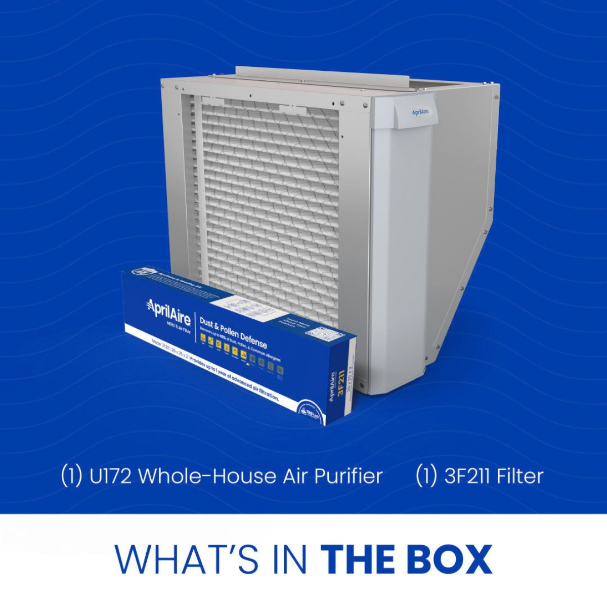 Aprilaire U162/U172 20x25-Inch MERV 11 TriPure 3-Inch Filtration Easy Install Return Drop Air Cleaner - Infographic 11