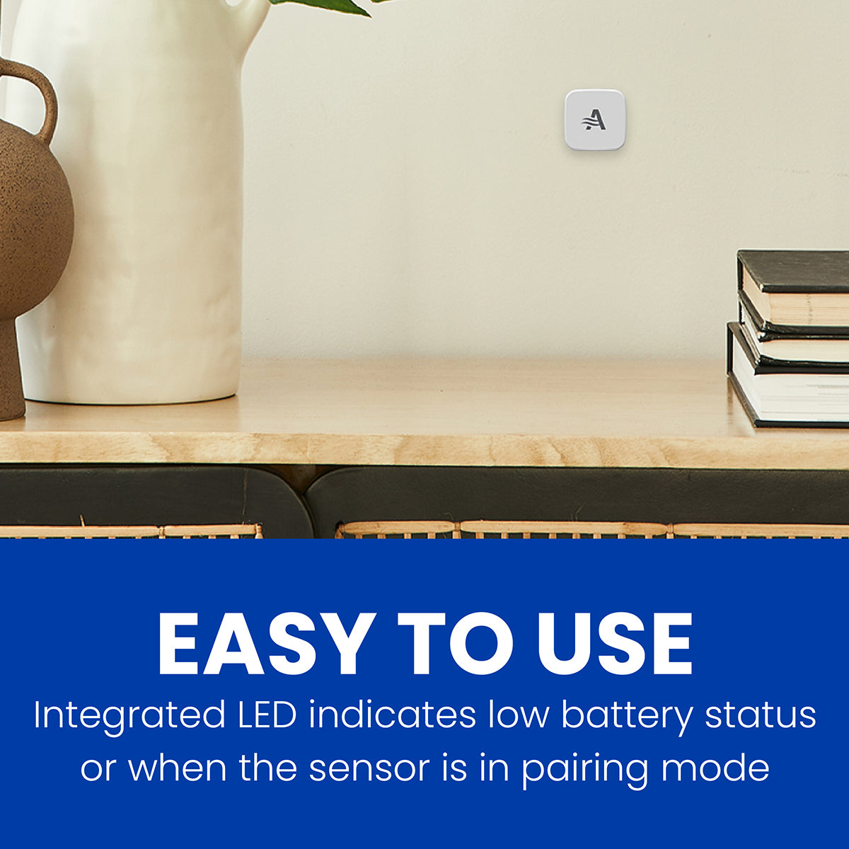 AprilAire Z10IDT Wireless Indoor Temperature and Humidity Sensor - Easy to Use