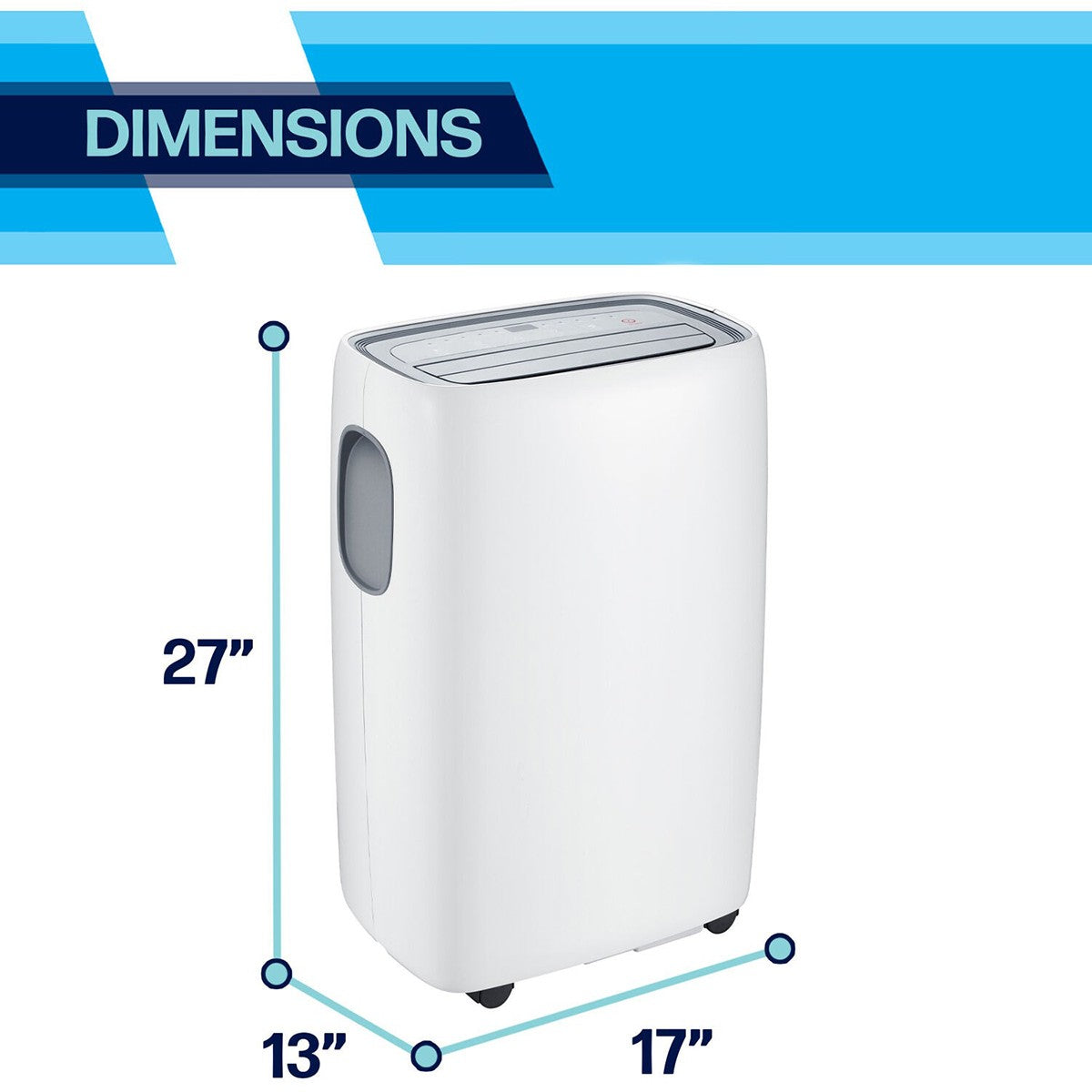 Arctic Wind 10,000 BTU Portable Air Conditioner - Graphic