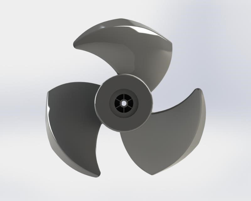 Arizona Air KoolKube 3,200 CFM Mobile Evaporative Cooler - Fan Blade