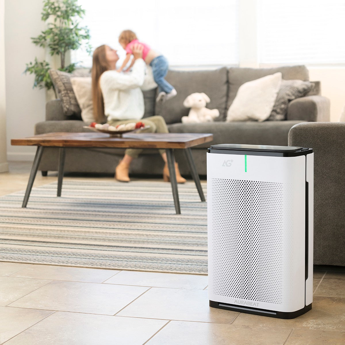 Aurabeat AG+ Sanitizing Air Purifier by Brondell