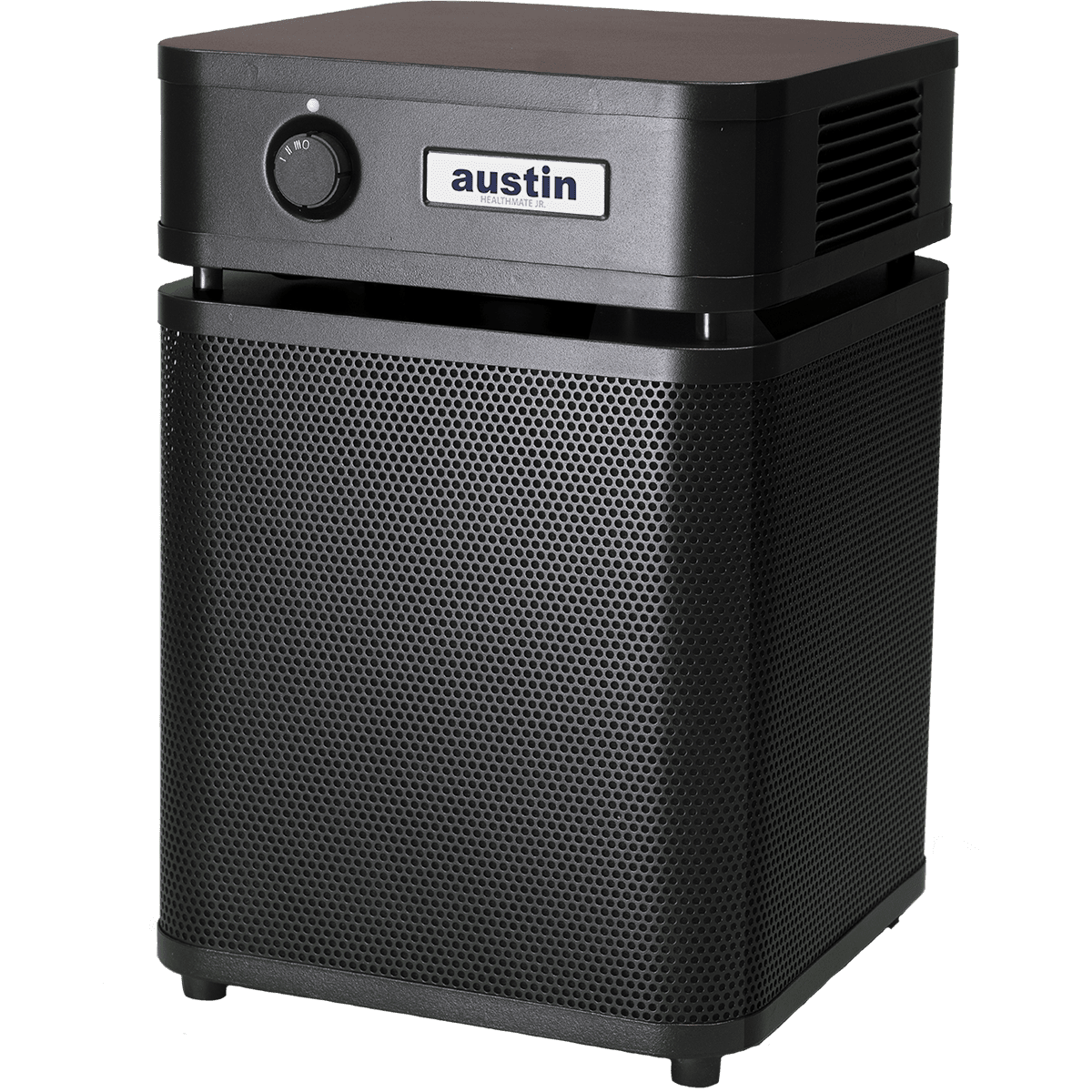 Austin Air Healthmate Plus Jr. Air Purifier - Black - Left Angle