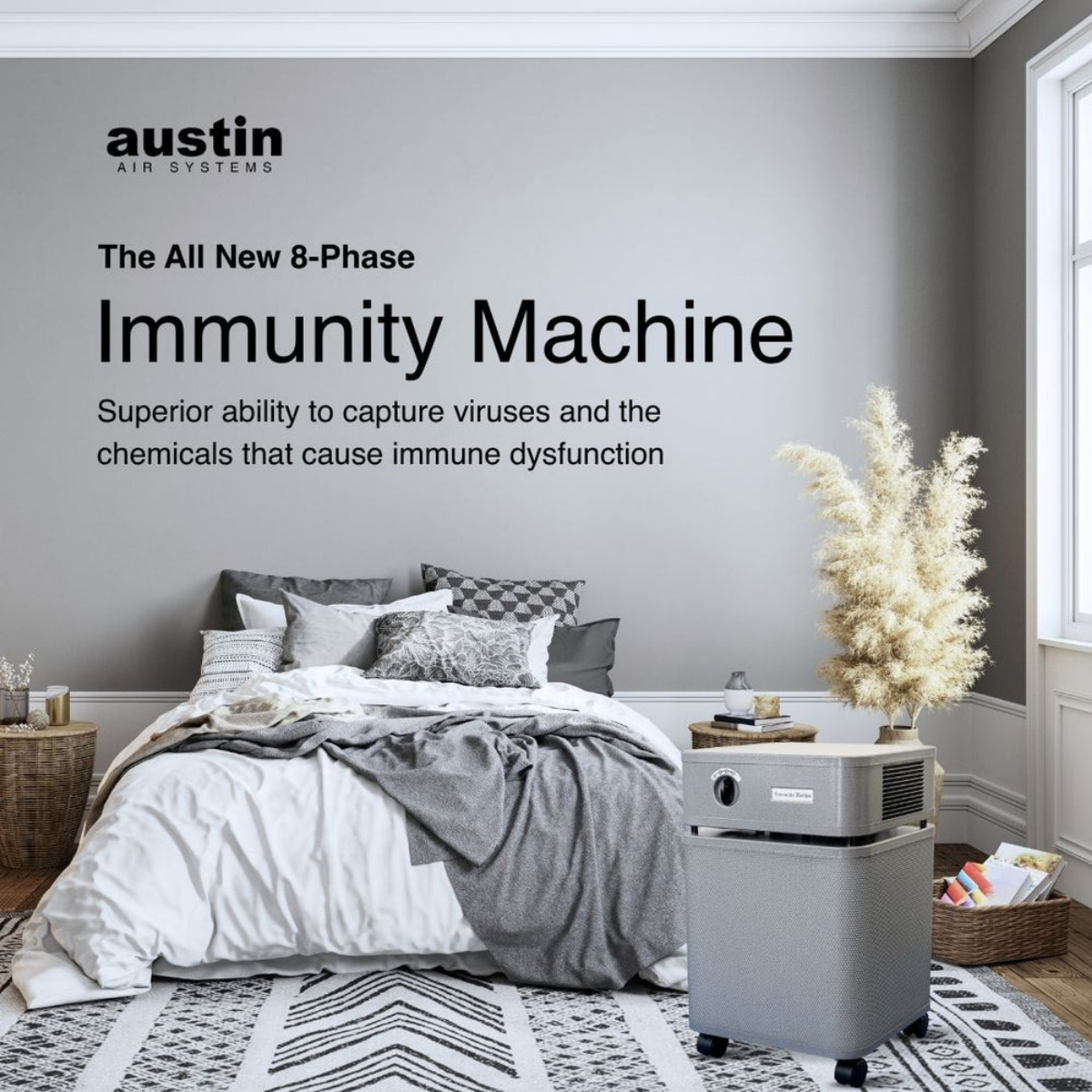 Austin Air Immunity Machine Air Purifier - Infographic 2