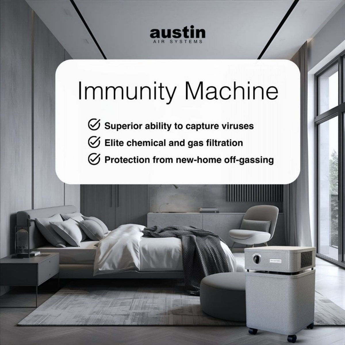 Austin Air Immunity Machine Air Purifier - Infographic 3