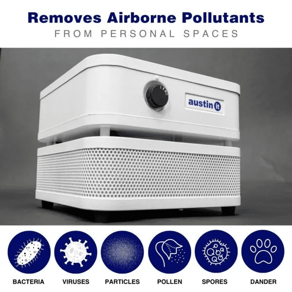 Austin Air it Personal HEPA Air Purifier - Infographic 2