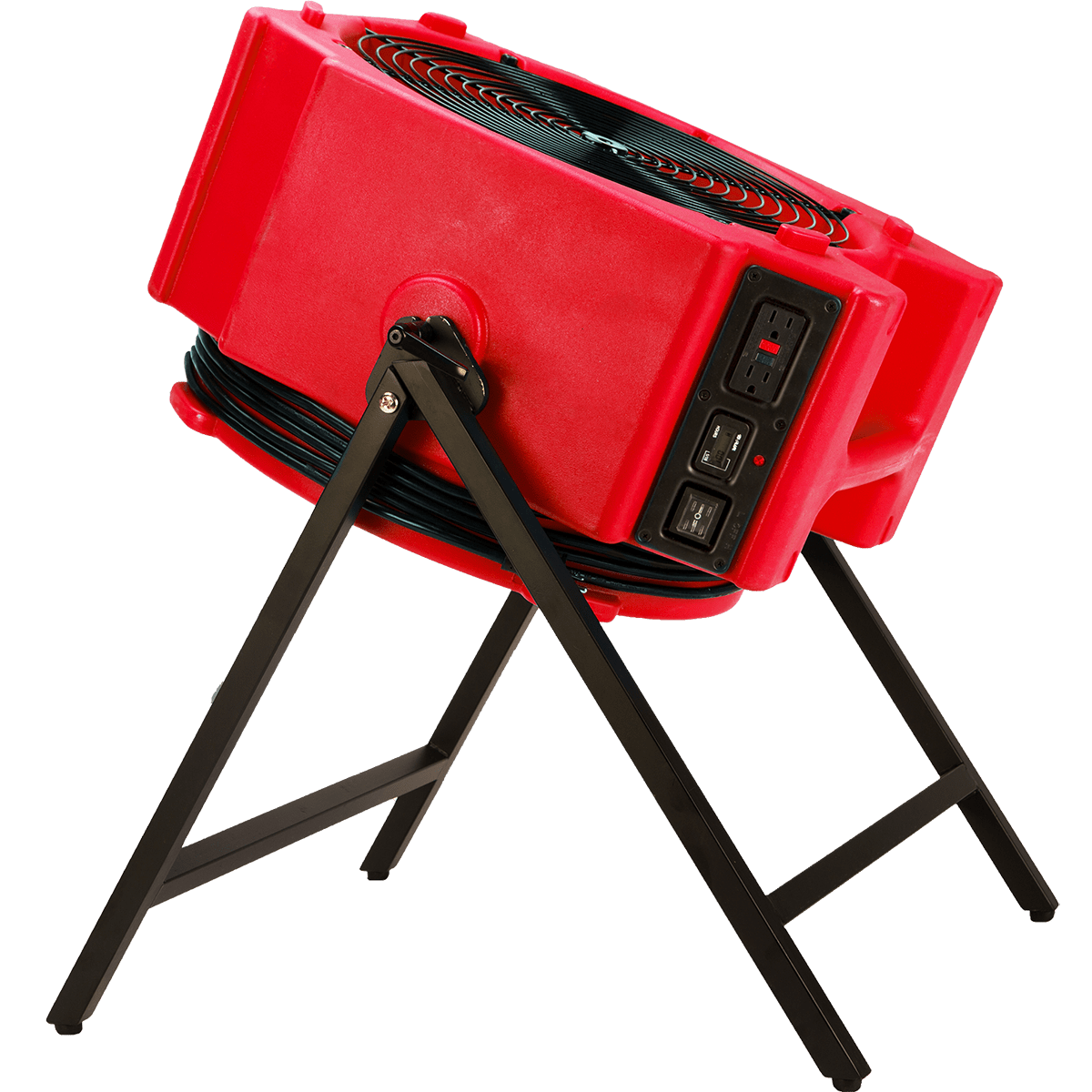 Polar Bear PB-25 Air Mover - Red on Stand