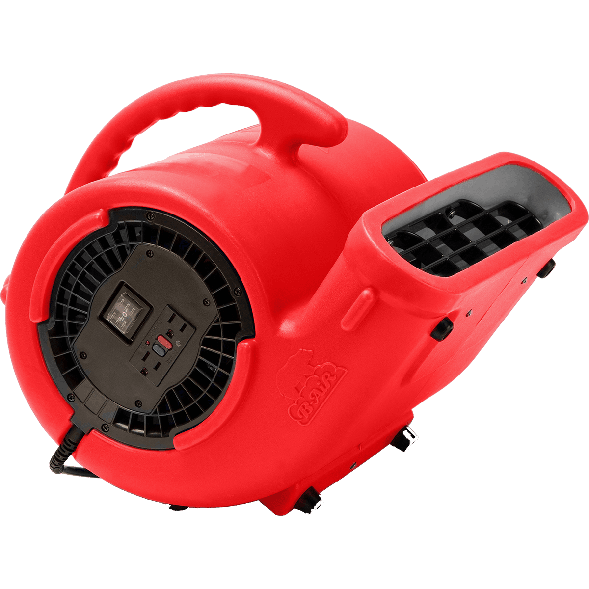 B-Air VP-33 Air Mover - Red Angle View