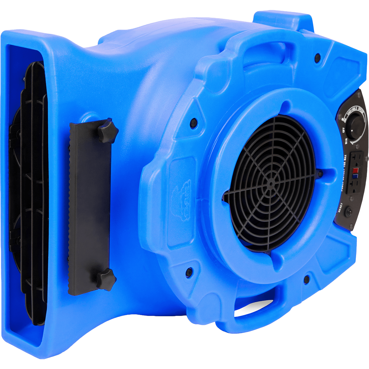 B-Air Ventlo-25 Low Profile Air Mover - Side Angle