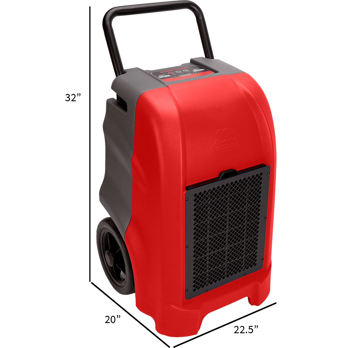 B-Air Vantage 1500 Dehumidifier - Dimensions