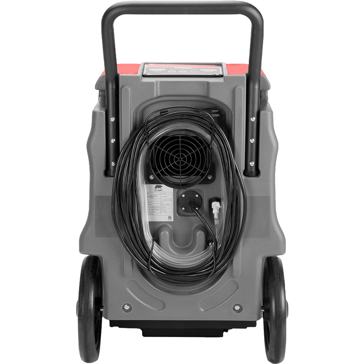 B-Air Vantage 1500 Dehumidifier - Red Back
