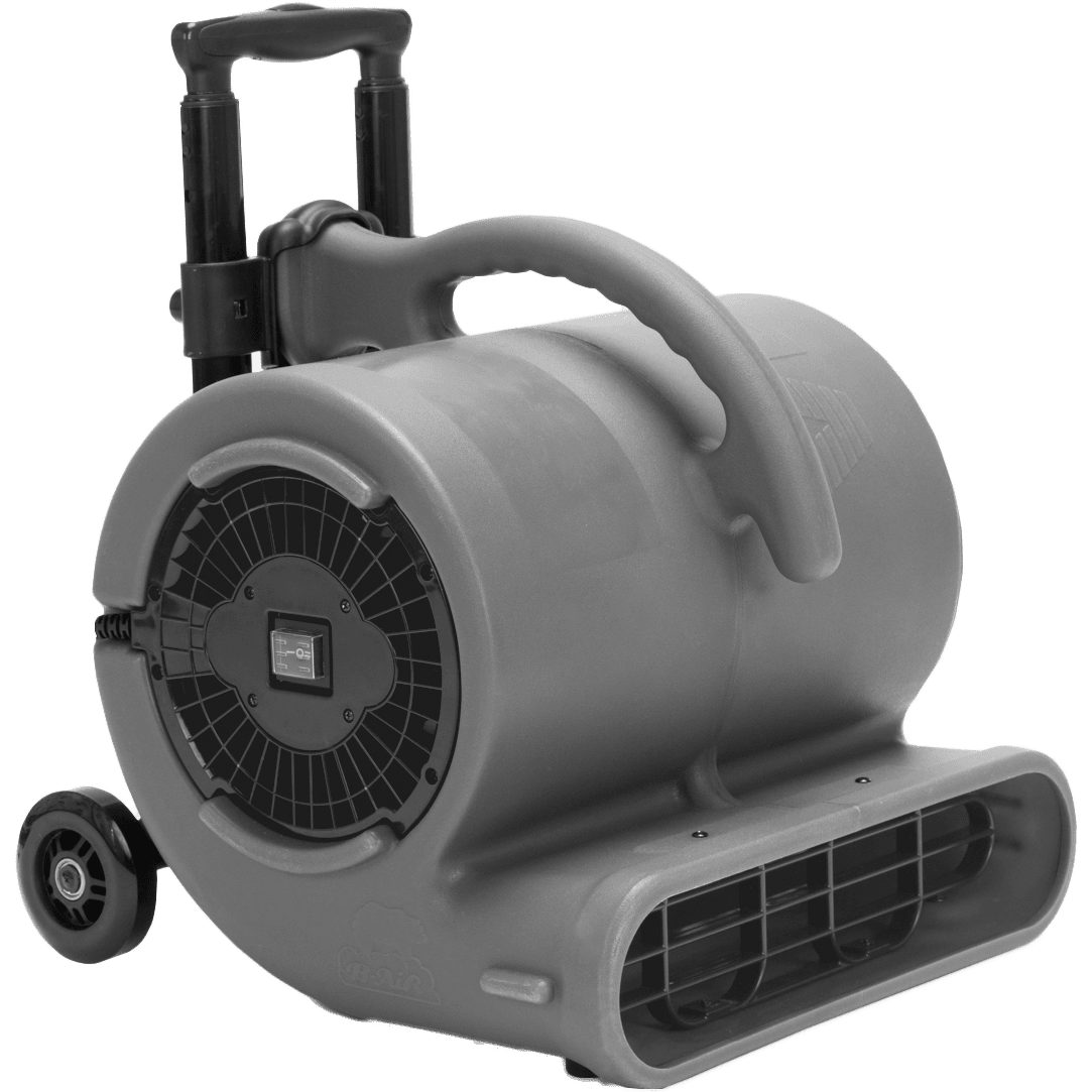 B-Air VP-50H 1/2 HP Air Mover w/ Handle and Caster Wheels