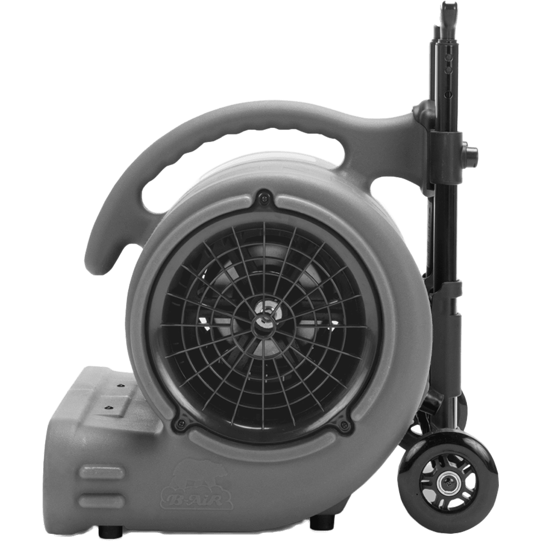 B-Air VP-50H 1/2 HP Air Mover w/ Handle and Caster Wheels