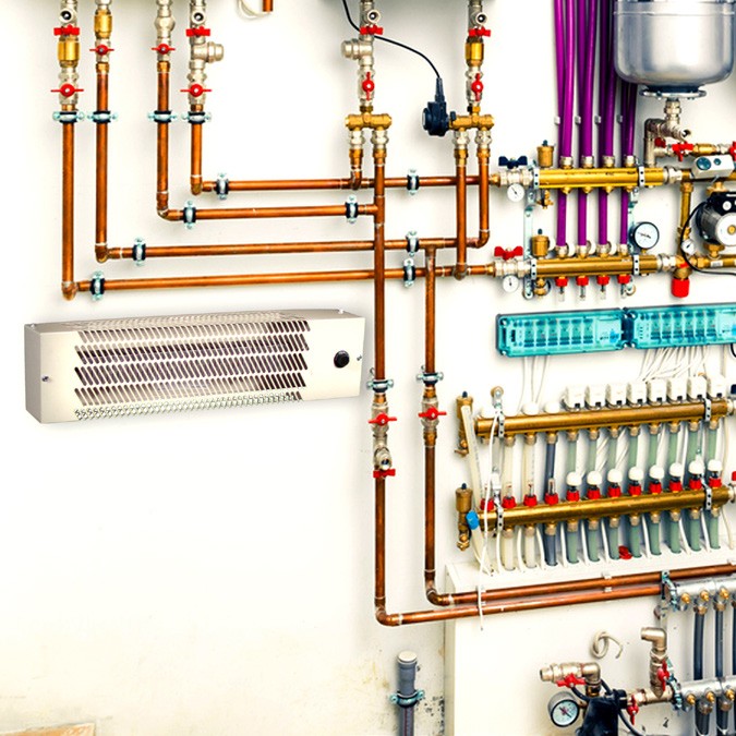 QMark Convection Utility Well House Heater - Near Indoor Pipes