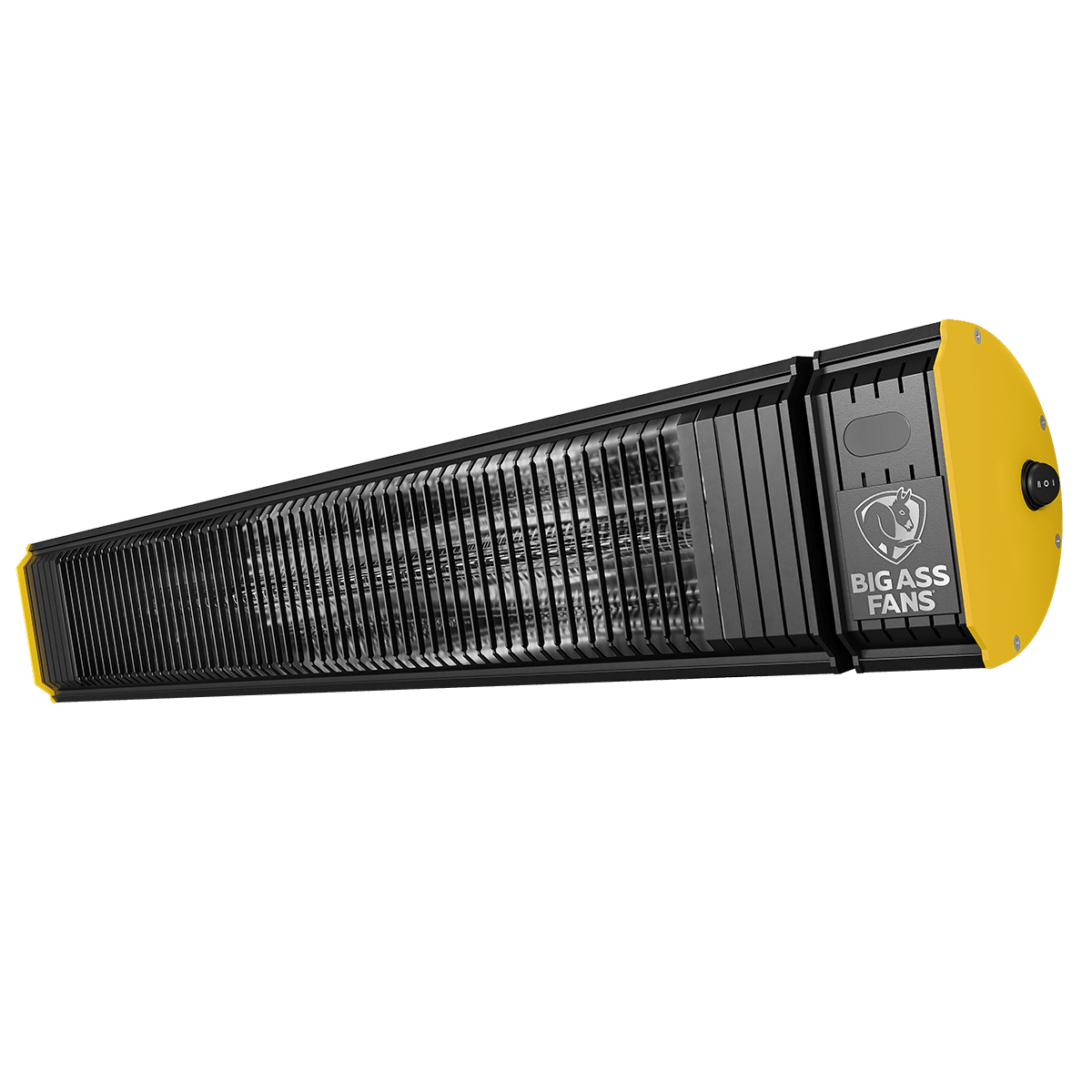 Big Ass Fans 240V Obsidian Electric Heater - Angle
