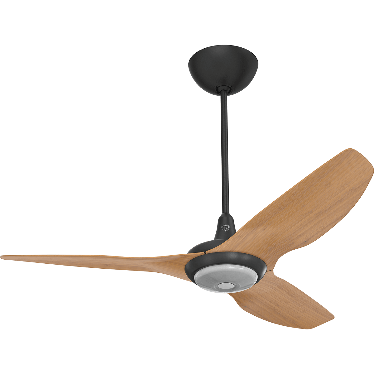 Big Ass Fans 52-in Haiku Caramel Bamboo Smart Ceiling Fan w/ LED Light