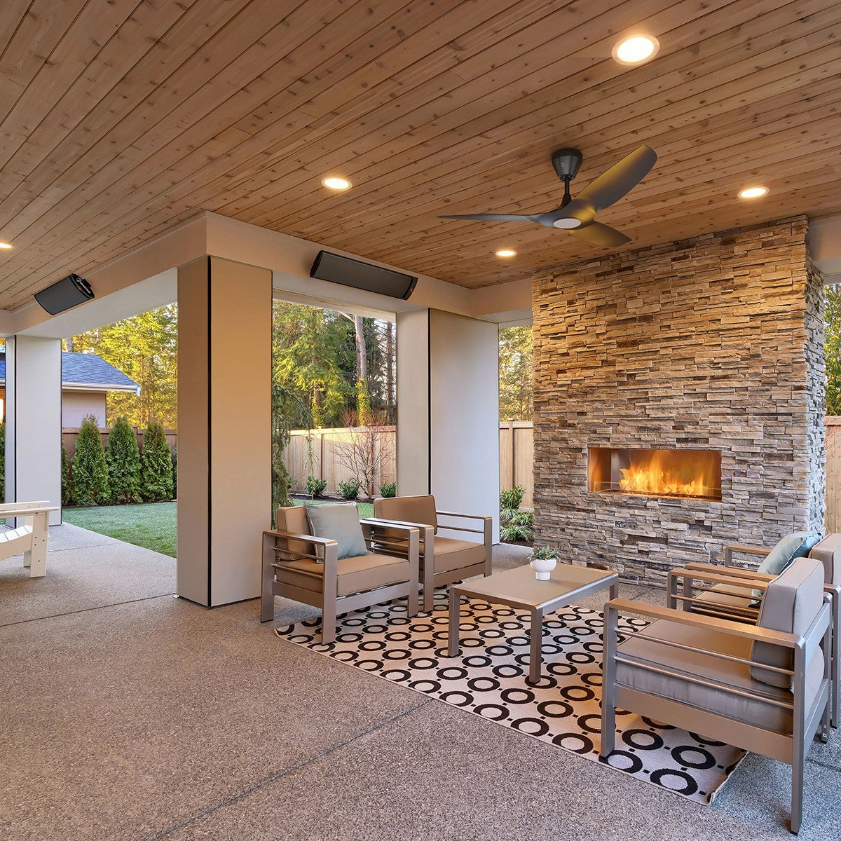 Big Ass Fans BAFDS15120B 120V Vesper Electric Heater