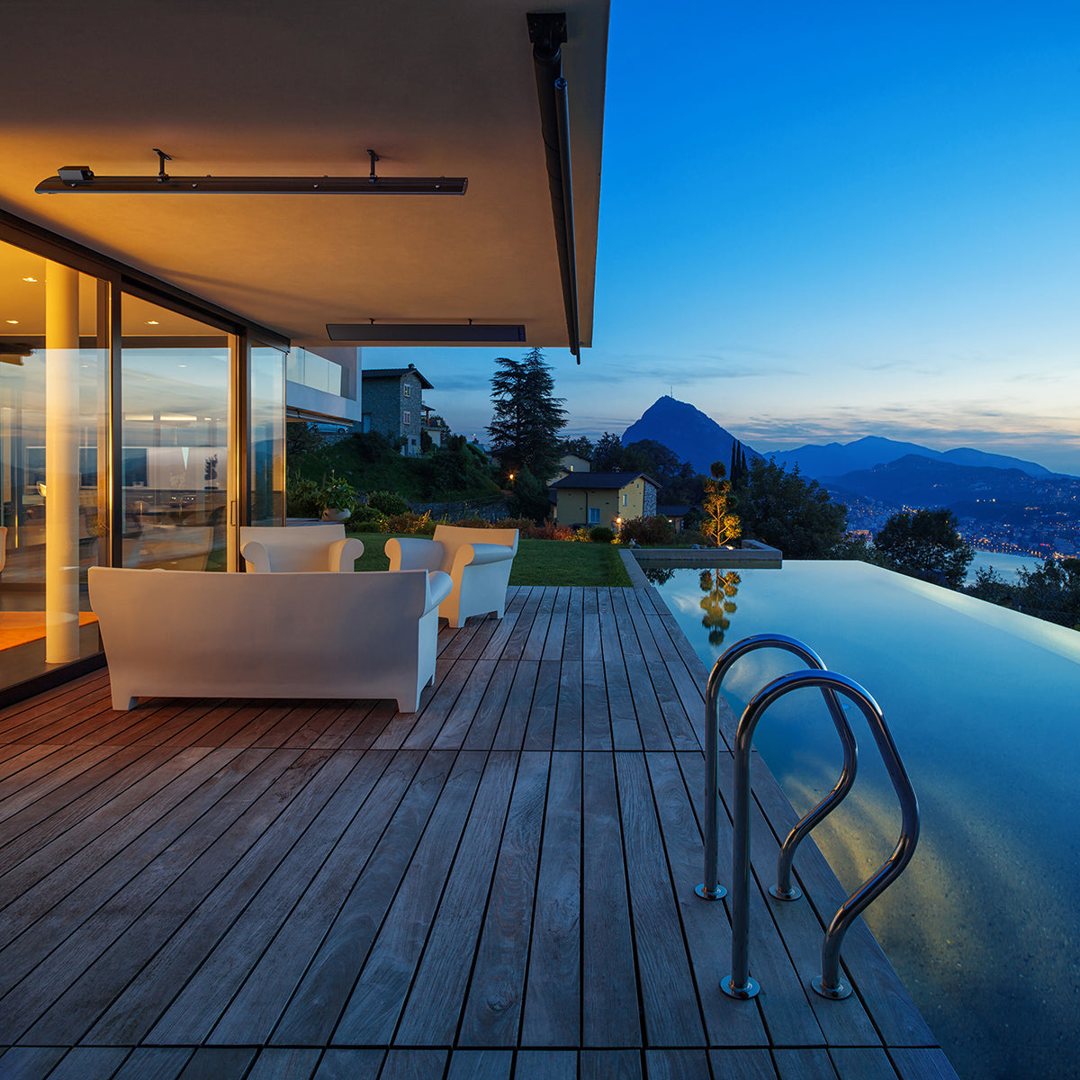 Big Ass Fans BAFDS32240B 240V Vesper Electric Heater