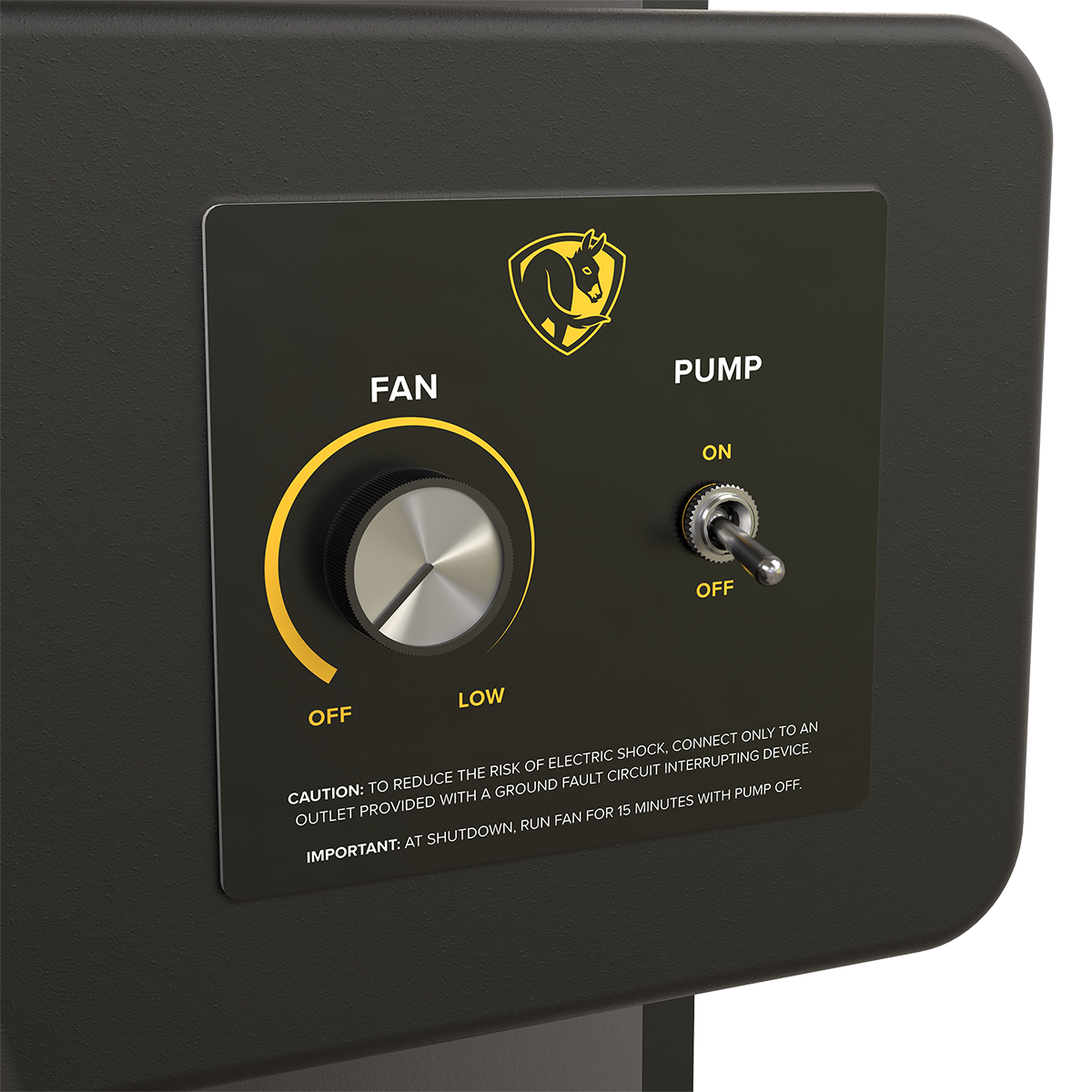 Big Ass Fans Cool Space 400 Evaporative Cooler - Controls