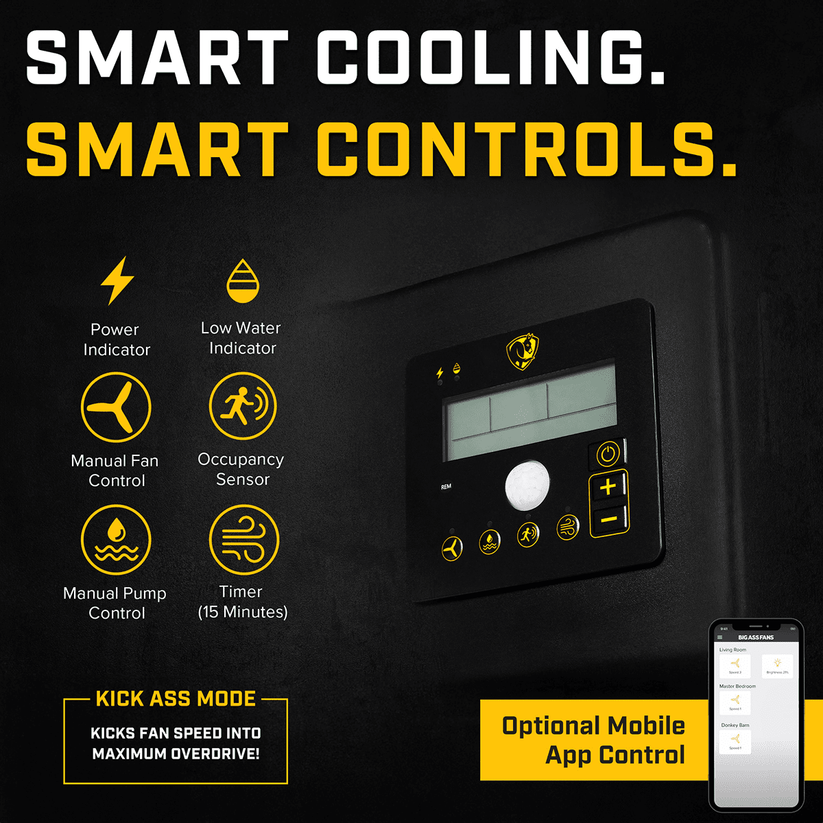 Big Ass Fans Cool-Space 500 Commercial Evaporative Cooler - Infographic 4