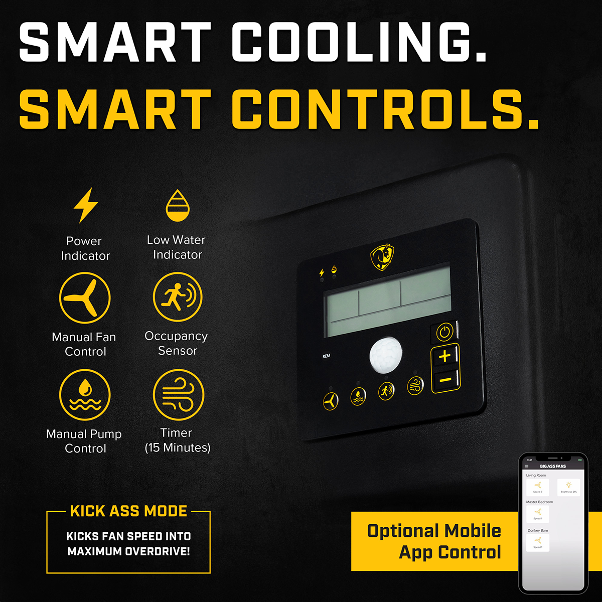 Big Ass Fans Cool-Space 500 Commercial Evaporative Cooler - Infographic 4
