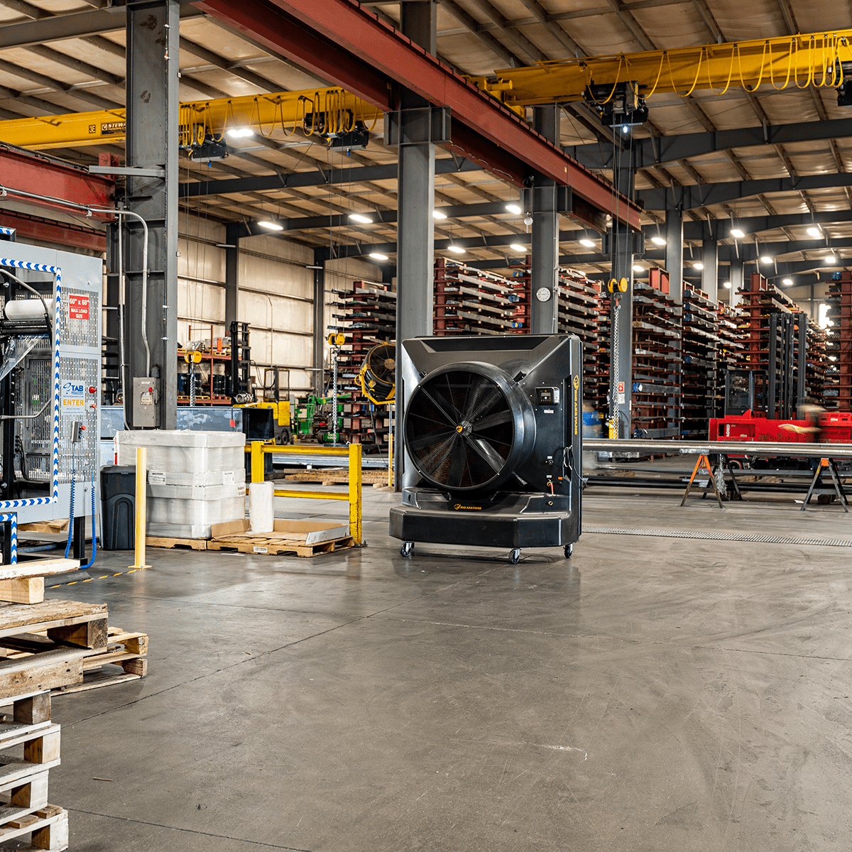 Big Ass Fans Cool-Space 500 Commercial Evaporative Cooler - Lifestyle 1