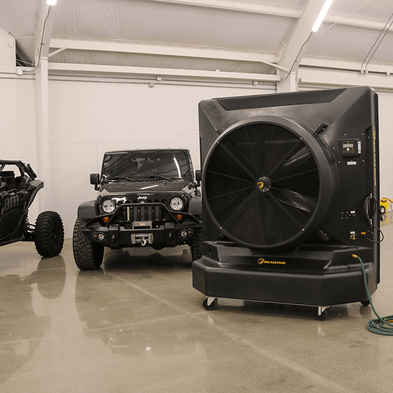 Big Ass Fans Cool-Space 500 Commercial Evaporative Cooler - Lifestyle 2