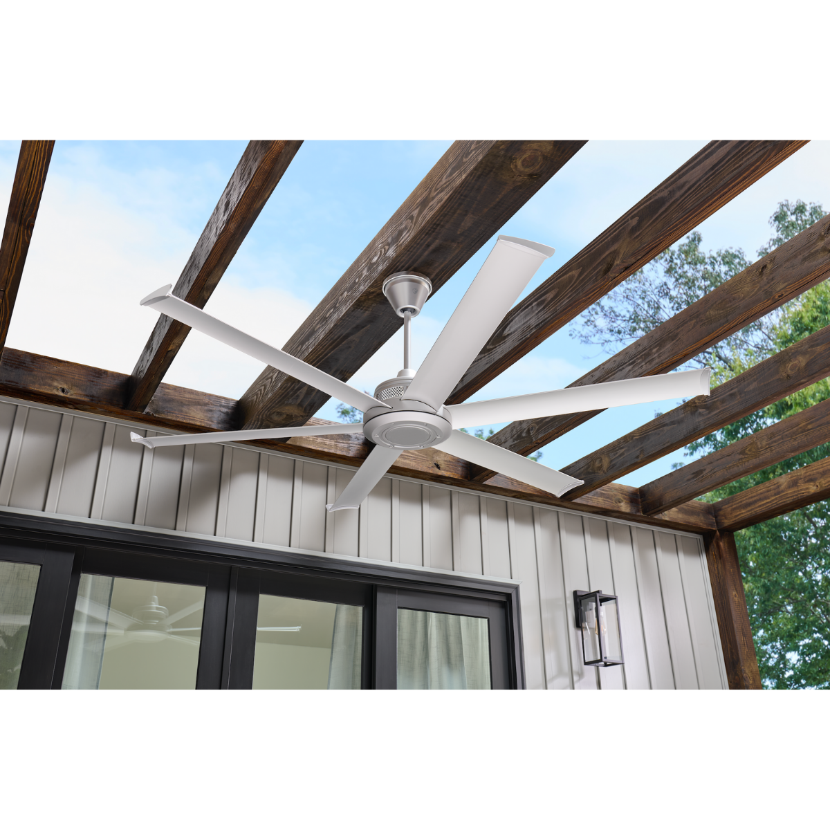 Big Ass Fans Mammoth Smart Indoor/Outdoor Universal Mount Ceiling Fan - Lifestyle 6