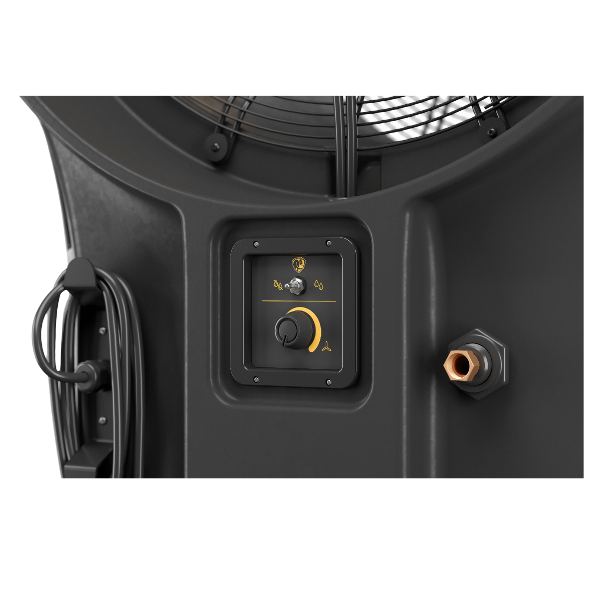 Big Ass Fans Torrent 30 in. 6874 CFM Portable Atomized Misting Fan - Control Panel