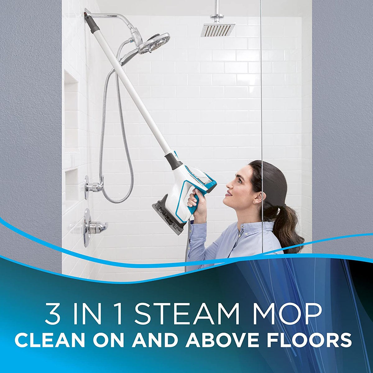 Bissell PowerFresh Slim 3-in-1 Steam Mop & Handheld Steam Cleaner