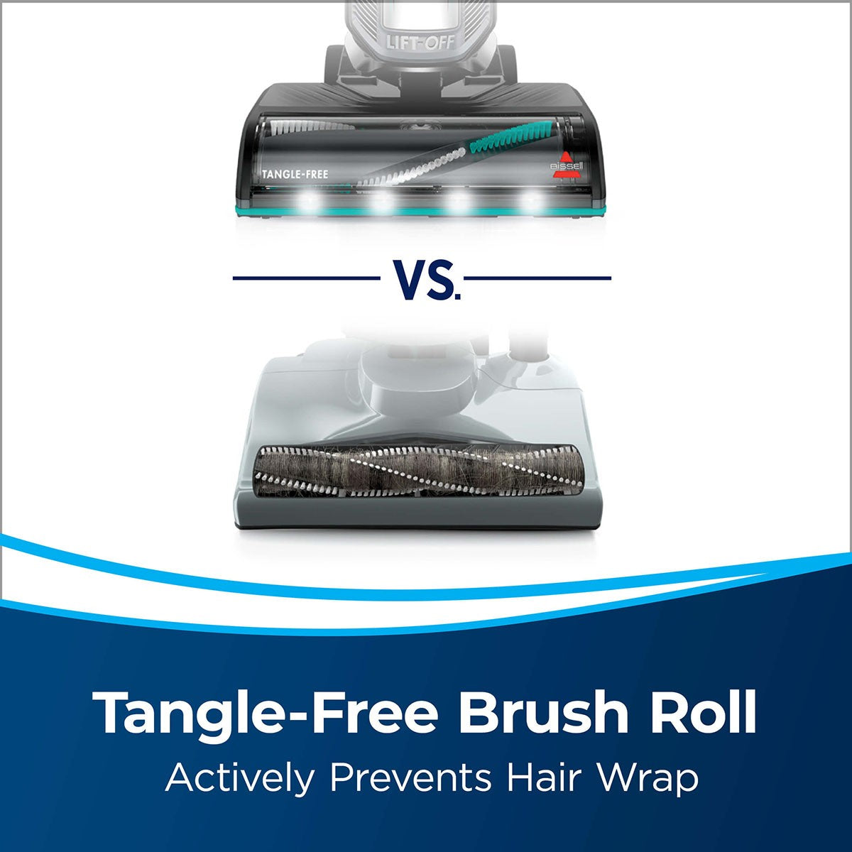 Bissell 2852 MultiClean Allergen Lift-Off Pet Vacuum - Brushroll