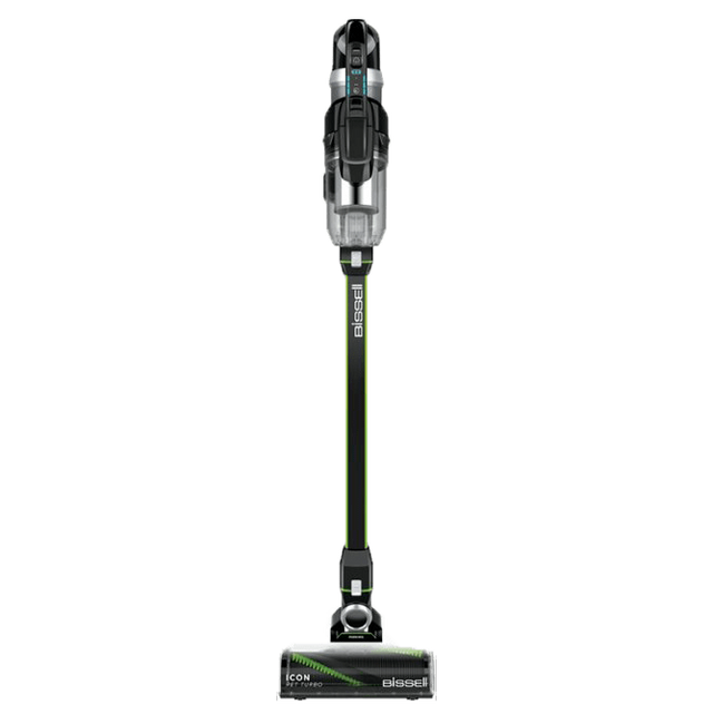 Bissell ICONPET Turbo Edge Lightweight Cordless Stick Vacuum, SMARTSEAL Allergen System, 50 Minute Runtime