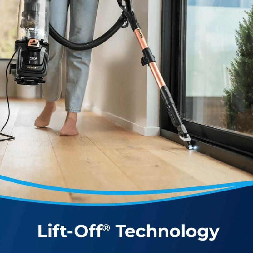 Bissell SurfaceSense Pet Lift-Off Multi-Surface Vacuum - Lift-off Technology