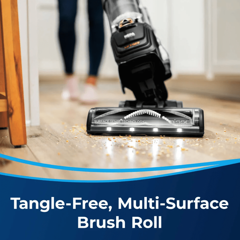 Bissell SurfaceSense Pet Lift-Off Multi-Surface Vacuum - Tangle Free Brush Roll