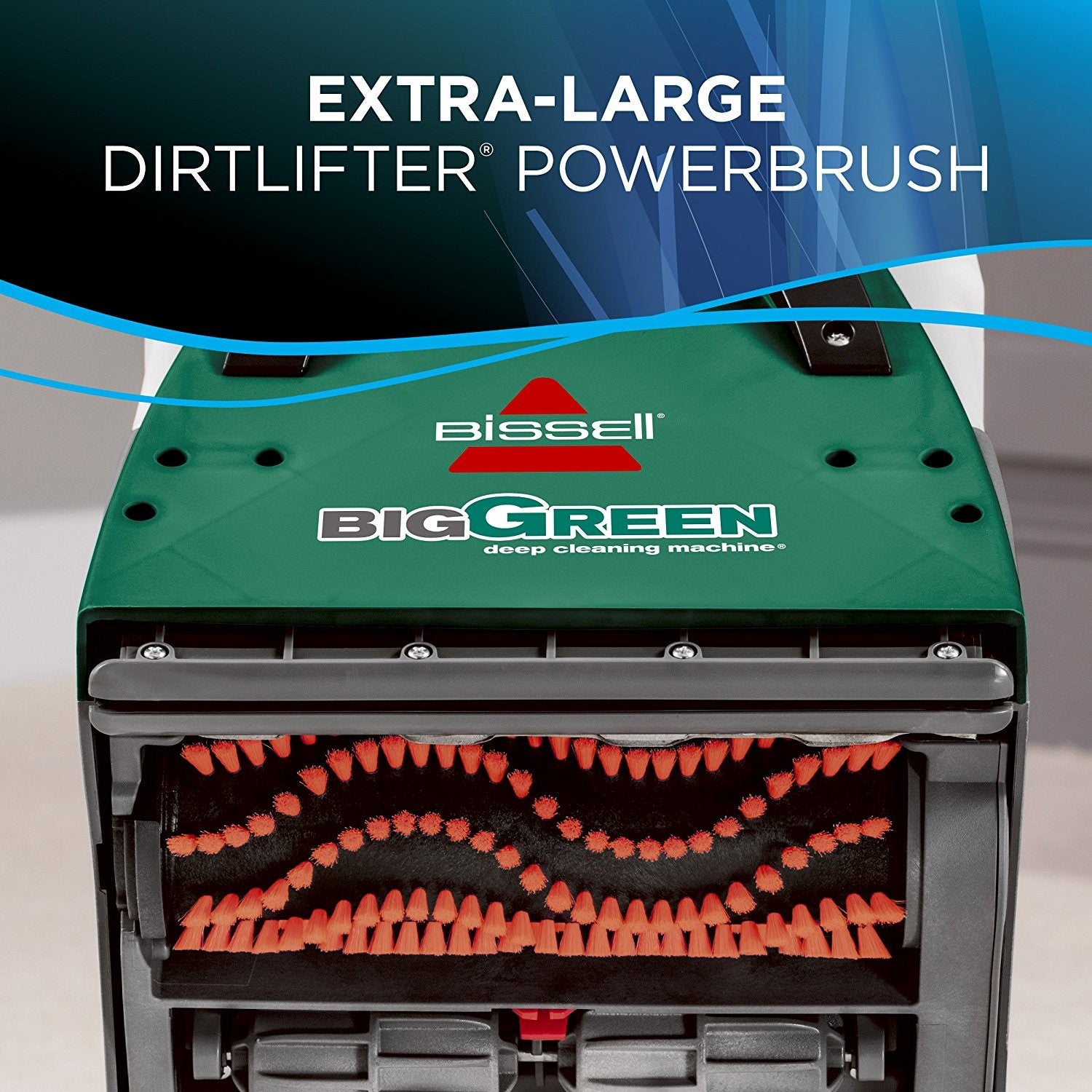 Bissell Big Green Deep Carpet Cleaning Machine 86T3 - dirt lifter