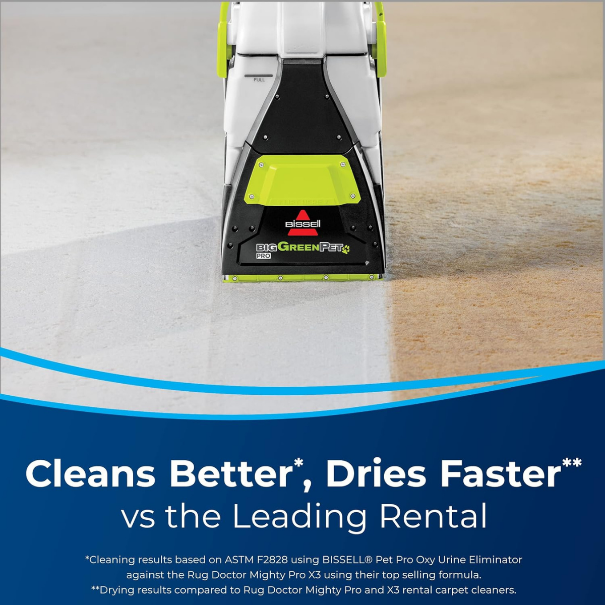 Bissell Big Green Pet Pro Carpet Cleaner - Infographic 3