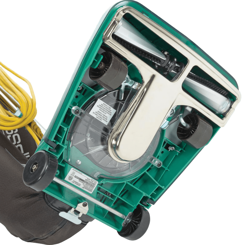 Bissell BigGreen ProBag Upright Commercial Vacuum - Underside of the Power Head