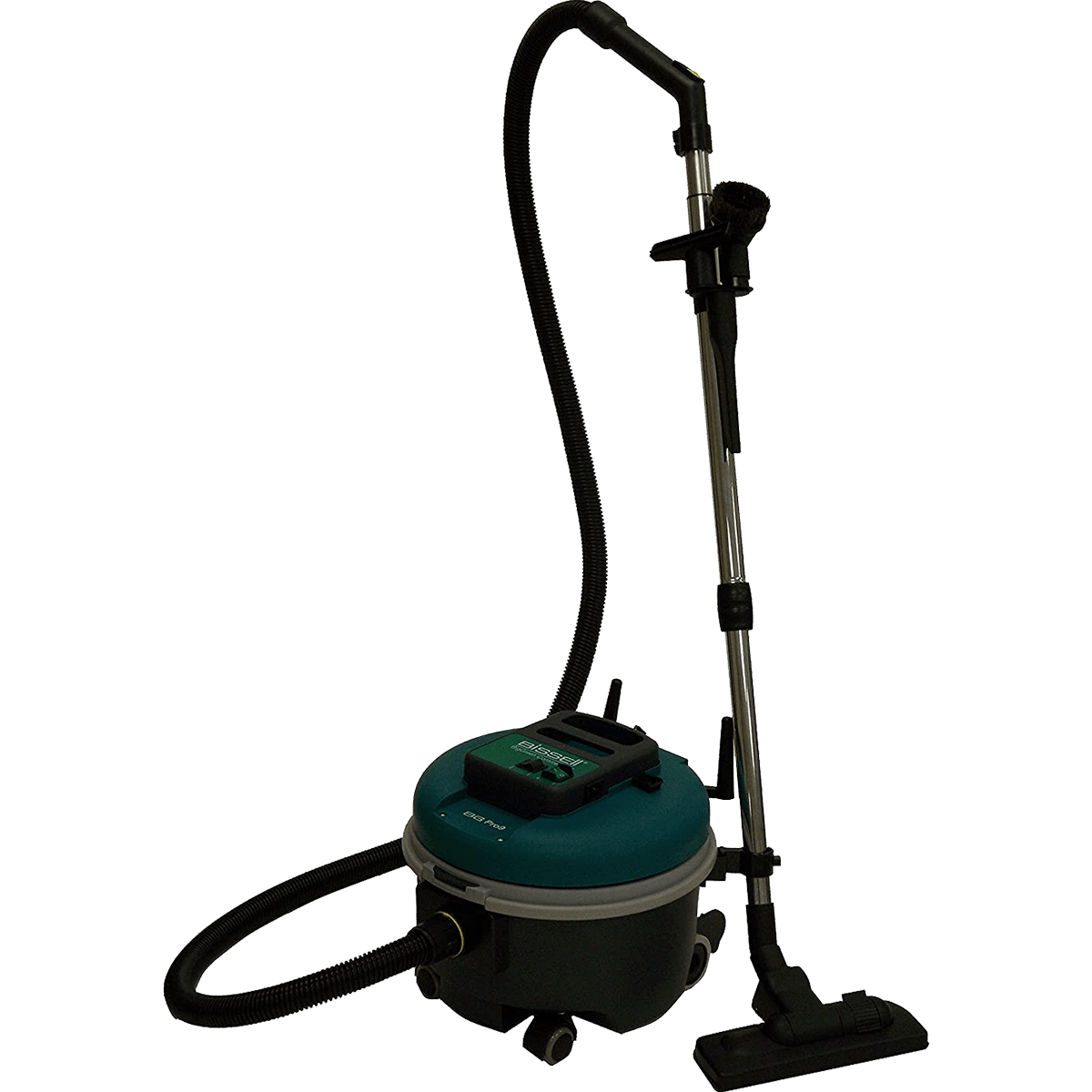 Bissell BigGreen 9 Quart Commercial Canister Vacuum - Angle View