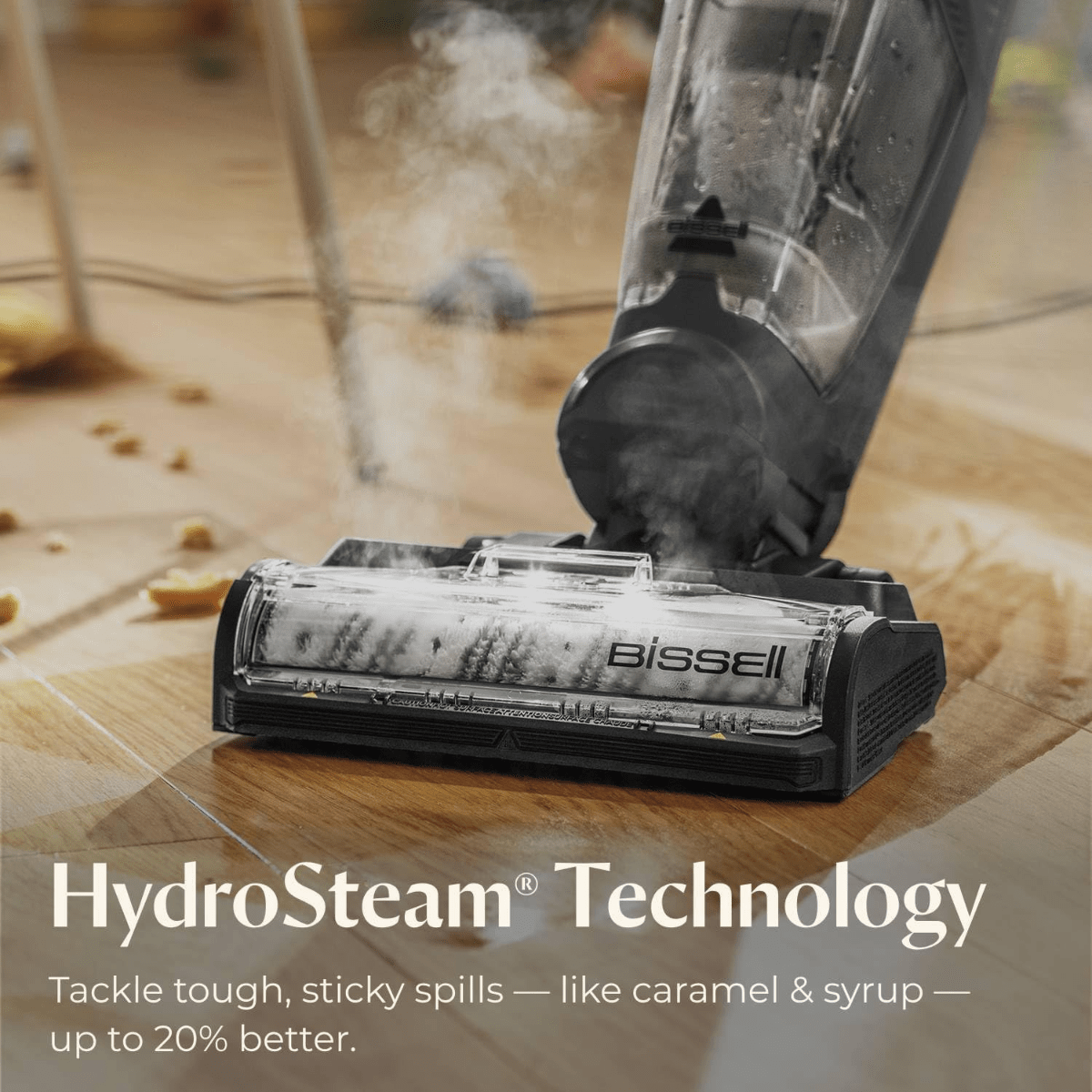 Bissell CrossWave HydroSteam Plus Vacuum Cleaner - Infographic 2