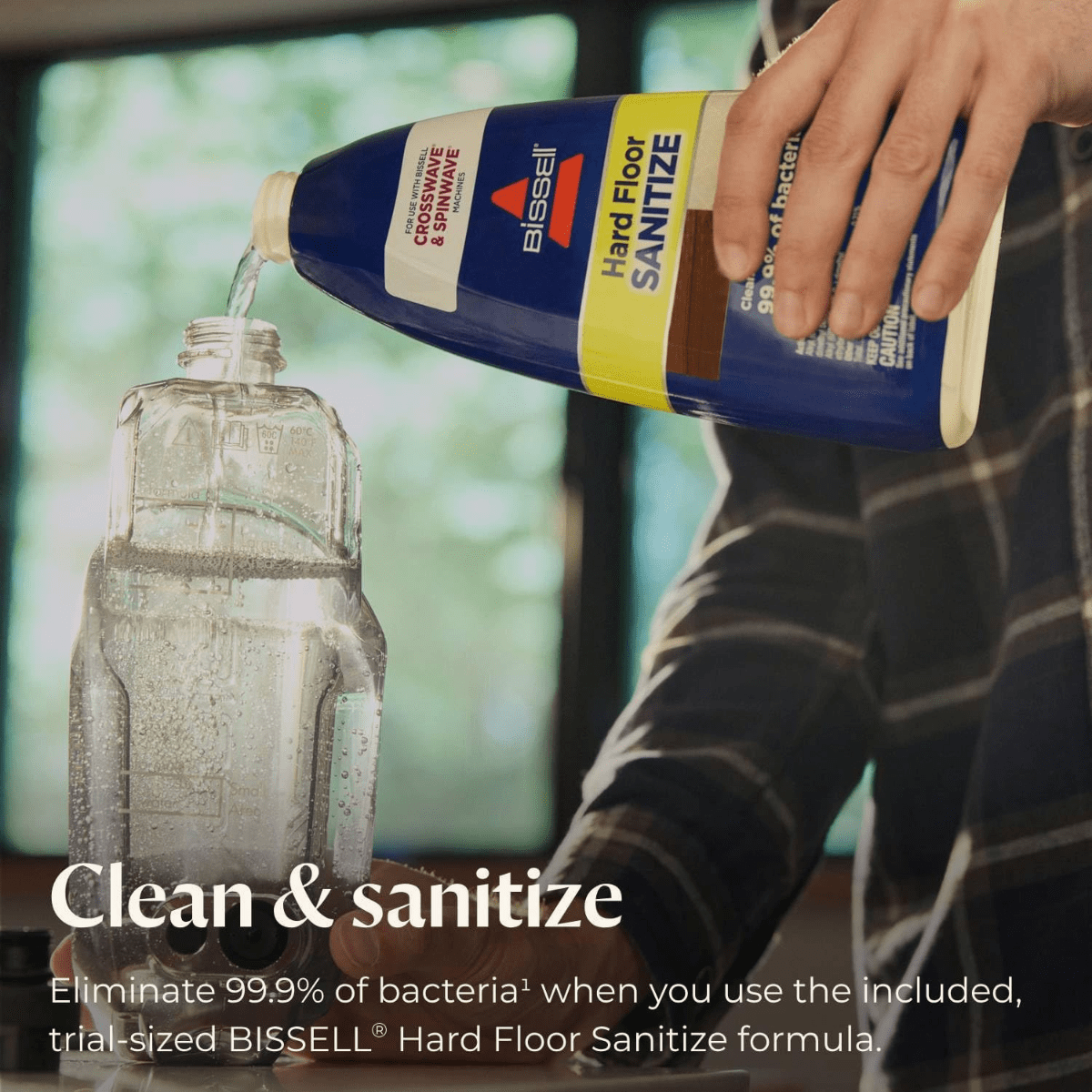 Bissell CrossWave HydroSteam Plus Vacuum Cleaner - Infographic 5