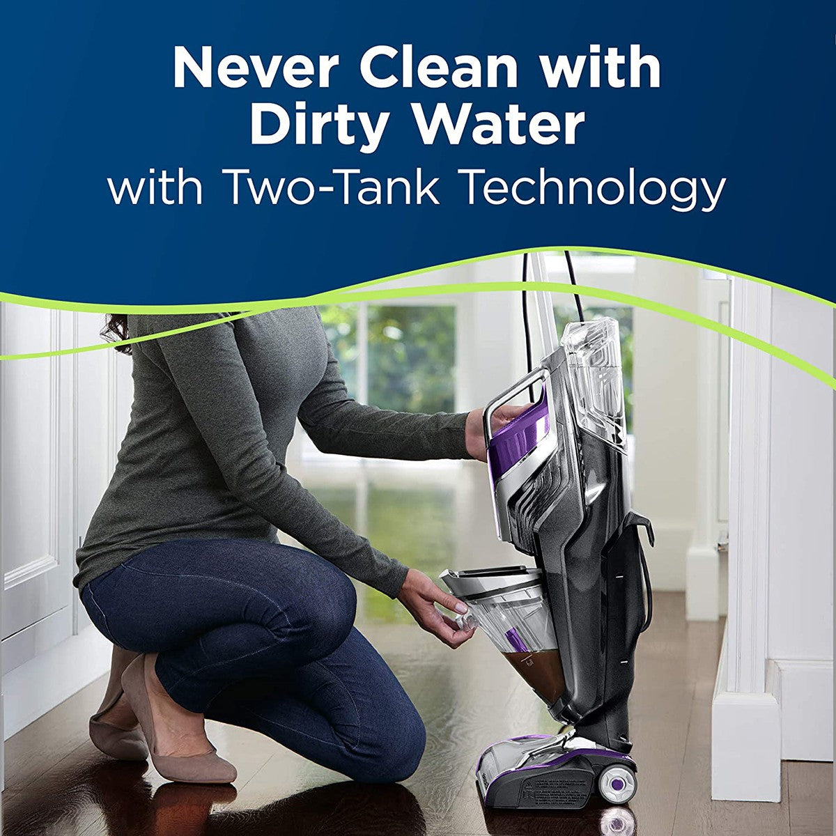 Bissell CrossWave Pet Pro Multi-Surface Wet/Dry Vacuum - Dual Water Tanks