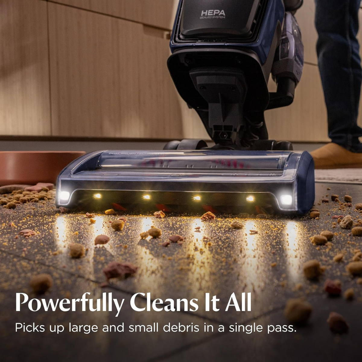 Bissell Pet Hair Eraser DualBrush Upright Vacuum - Infographic 1
